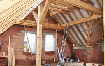 Love Green attic trusses