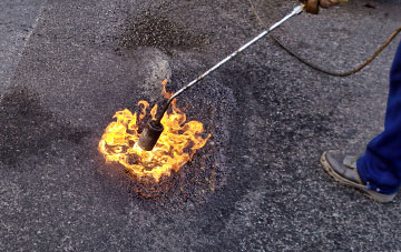 Love Green flat roofing repairs